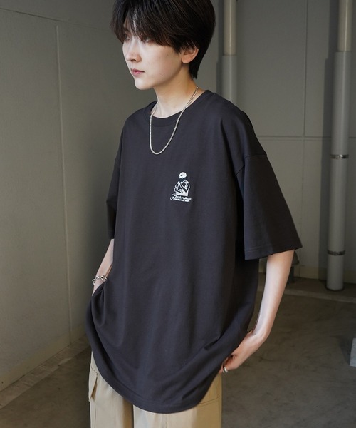「ILL'S」 半袖Tシャツ M ベージュ系その他4 メンズ