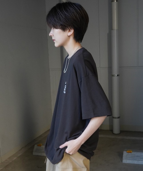「ILL'S」 半袖Tシャツ M ベージュ系その他4 メンズ