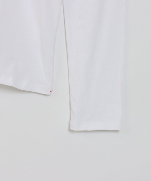 「HANES」 長(zhǎng)袖カットソー MEDIUM ホワイト レディース