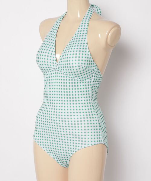 gossip!ロサンゼルス 水着 「Y2Kガーリー」レトロチェック柄