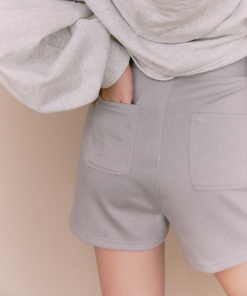 BLONDEY（ブロンディ） パンツ ラメストレッチショートパンツ