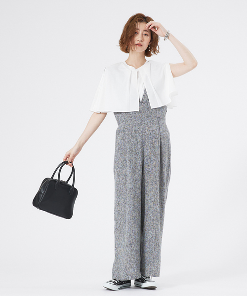 「abahouse mavie」 ノースリーブトップス フリー ホワイト レディース_画像4