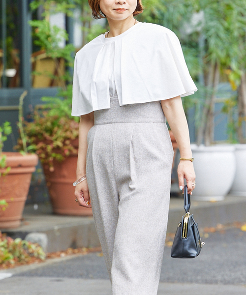 「abahouse mavie」 ノースリーブトップス フリー ホワイト レディース_画像5