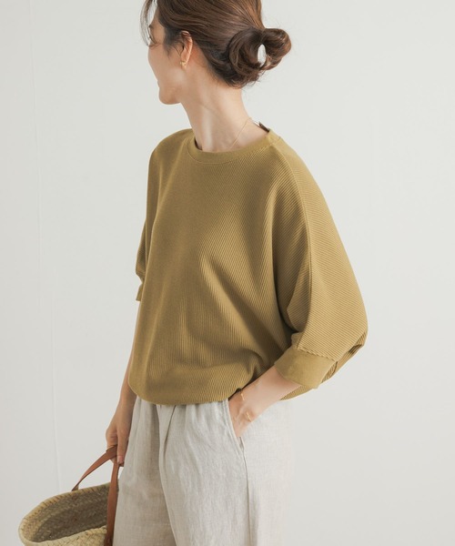 「URBAN RESEARCH DOORS」 ドルマンスリーブカットソー MEDIUM チャコールグレー レディース