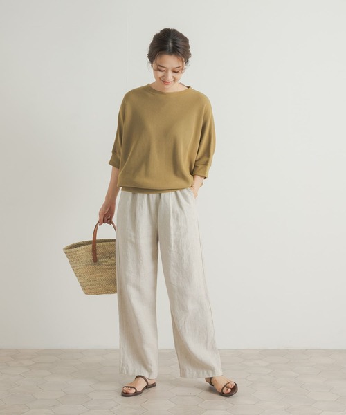 「URBAN RESEARCH DOORS」 ドルマンスリーブカットソー MEDIUM チャコールグレー レディース