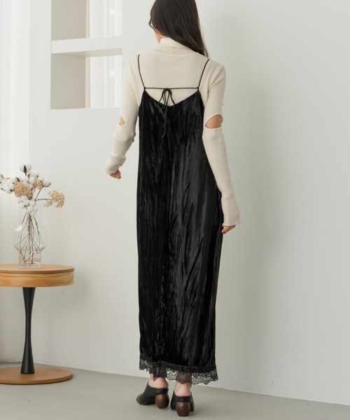 最終お値下げ hinari 総レースキャミワンピース　ivory 最終お値下げ hinari 総レースキャミワンピース ivory hinari