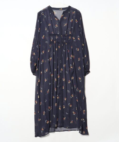 SHIPS anyネイビー 長袖 ワンピース SHIPS any 「SHIPS any」 長袖ワンピース ONE SIZE ネイビー