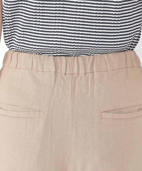 「studio CLIP」 イージーパンツ LARGE カーキ レディース_画像8