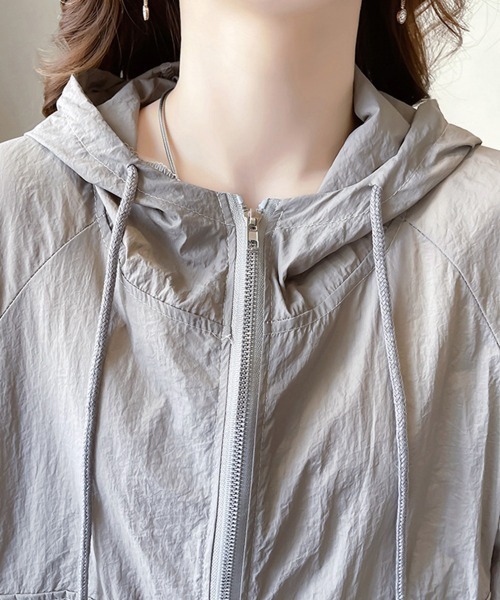 「Miniministore」 ジップアップブルゾン FREE ホワイト レディース_画像6