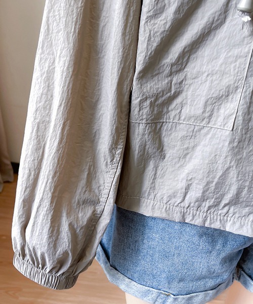 「Miniministore」 ジップアップブルゾン FREE ホワイト レディース_画像7