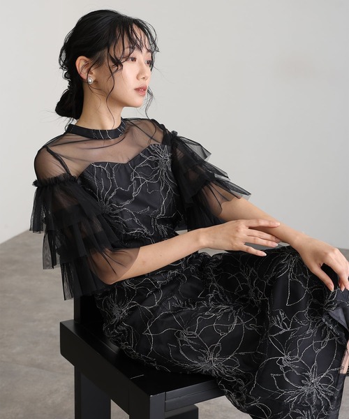 atlo パーティドレス S 【今週限定値下げ】 atlo（アトロ） パーティードレス ドレス : ZOZOTOWN Yahoo!店 - 通販