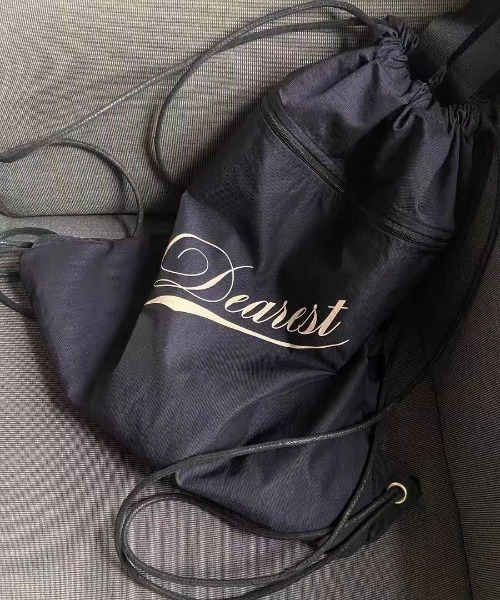 デイバック リュック ドローストリングナップサック/リュック/A4サイズ