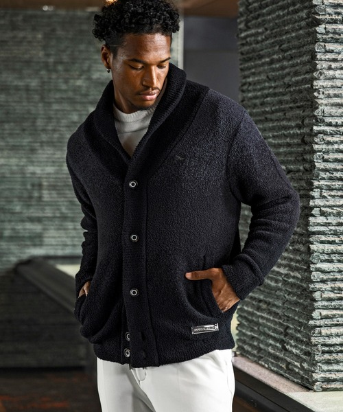 ウノピゥウノウグァーレトレ リラックス（1PIU1UGUALE3 RELAX）/1PIU1UGUALE3 RELAX グラデーションニットショールカーディガン 1PIU1UGUALE3 RELAX カーディガン 1PIU1UGUALE3 RELAX(ウノピゥウノウ