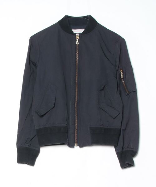 DRESSTERIOR（ドレステリア） ジップアップブルゾン 36 ネイビー