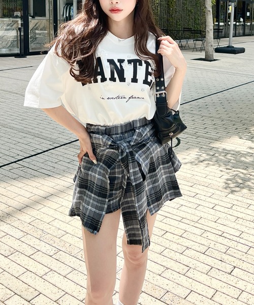 [moment+] короткий рукав футболка M "теплый" белый женский 