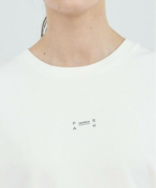 「FRAPBOIS PARK」 半袖Tシャツ 2 オフホワイト レディース_画像5