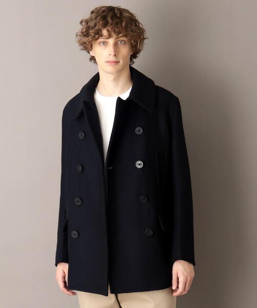 ☆新品・タグ付☆ DRESSTERIOR ドレステリア メンズピーコート 干場義雅×DRESSTERIOR コラボ】ピーコート