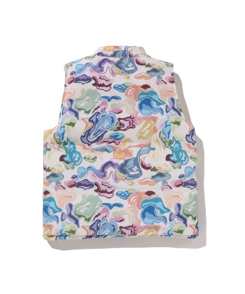 A BATHING APE（アベイシングエイプ） ダウンベスト ベスト ART CAMO
