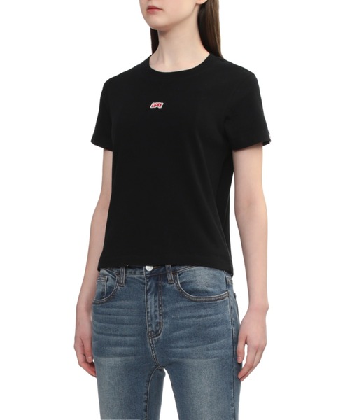 A BATHING APE（アベイシングエイプ） tシャツ APEE BADGE CROP TEE