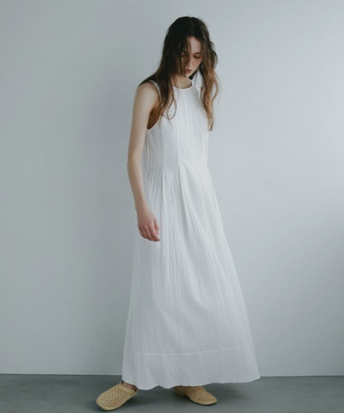 ETRE TOKYO（エトレトウキョウ） ノースリーブワンピース S ブラック