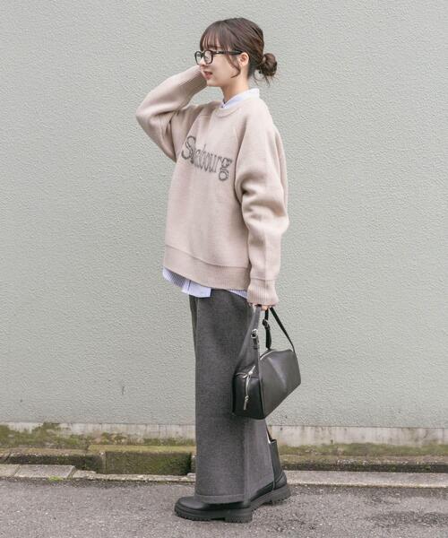 ITEMS URBANRESEARCH（アイテムズ アーバンリサーチ） スカート ニット