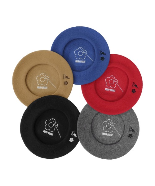 MARY QUANT（マリークヮント） 帽子 ベレー帽 マリークワント mary