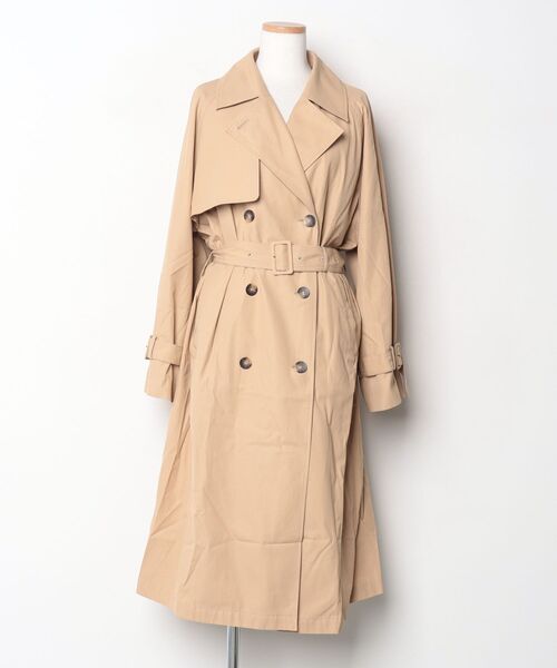 SHIPS（シップス） トレンチコート 38 ベージュ レディース : ZOZOTOWN