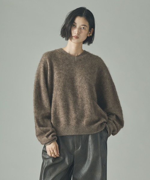 Curensology（カレンソロジー） ニット セーター /ヤクニットプル