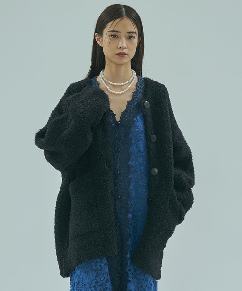 ローズバッドのカーディガン ROSE BUD（ローズバッド） カーディガン KNIT CARDIGAN レディース