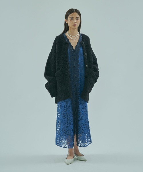 ROSE BUD（ローズバッド） カーディガン KNIT CARDIGAN レディース