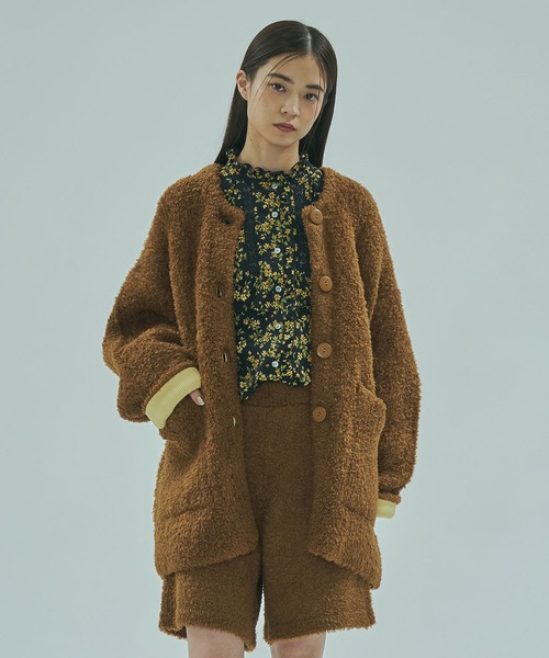 ローズバッドのカーディガン ROSE BUD（ローズバッド） カーディガン KNIT CARDIGAN レディース