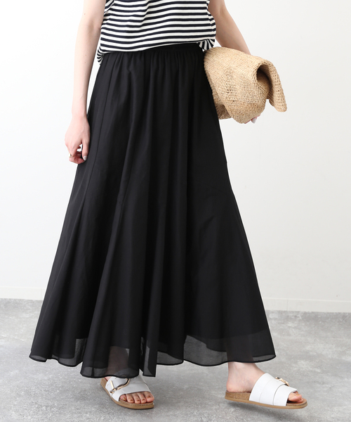 SLOBE IENA（スローブイエナ） ロングスカート - ブラウン レディース