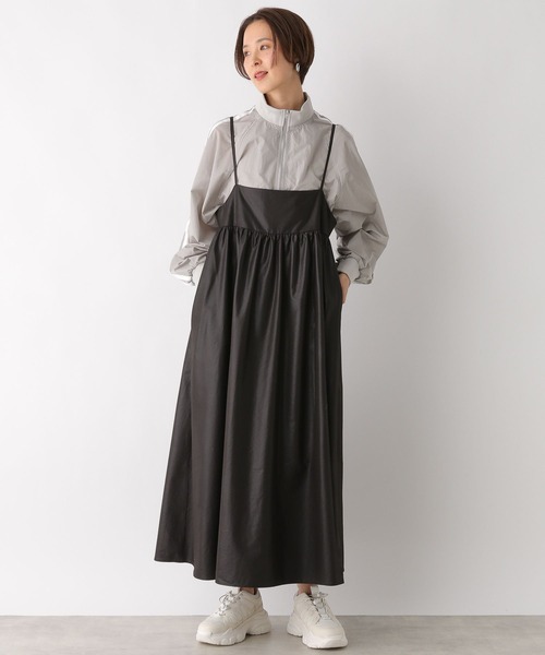 LEPSIM（レプシィム） ナイロンブルゾン FREE ライトブルー レディース