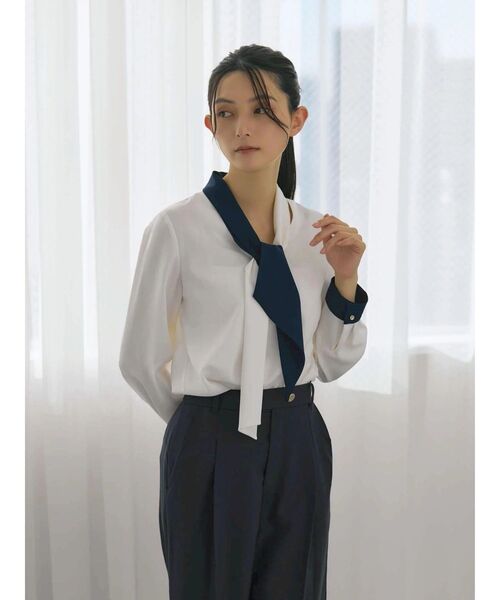 トーナル　ブラウス　シャツ TONAL（トーナル） ブラウス シャツ 2WAYオフショルブラウス