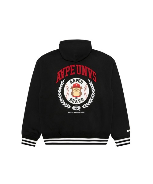 パーカー AAPER ”Baseball” BUTTON SWEAT HOODIE メンズの画像