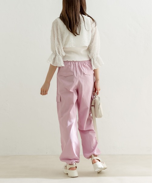 「OLIVE des OLIVE」 ボレロ FREE オフホワイト レディース_画像4