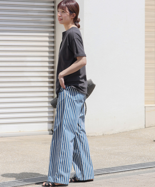 「JOURNAL STANDARD relume」 半袖カットソー FREE ベージュ レディース_画像4