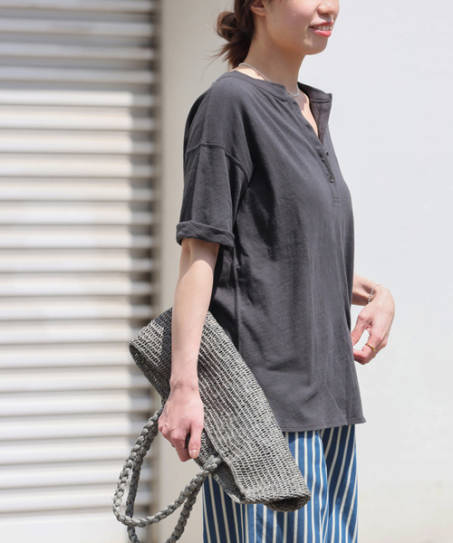 「JOURNAL STANDARD relume」 半袖カットソー FREE ベージュ レディース_画像7