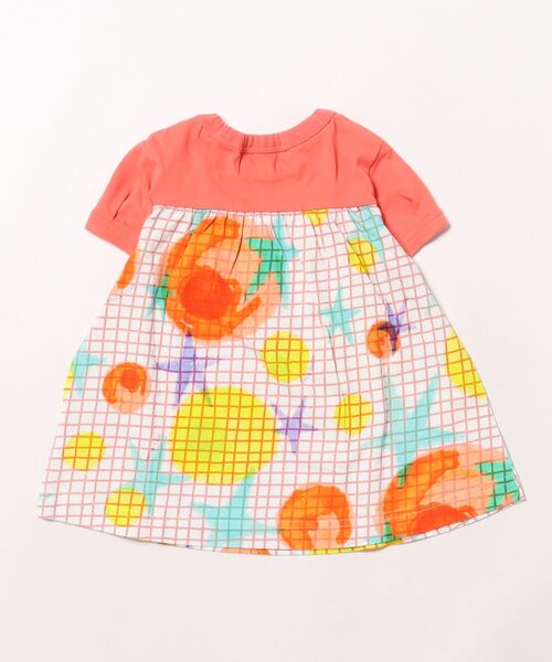 「hakka baby」 「KIDS」半袖チュニック 80cm オレンジ キッズ_画像2