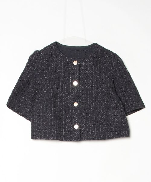 ROPE PICNIC ツイード風ジャケット 38 ROPE' PICNIC（ロペ ピクニック） ツイードジャケット 38