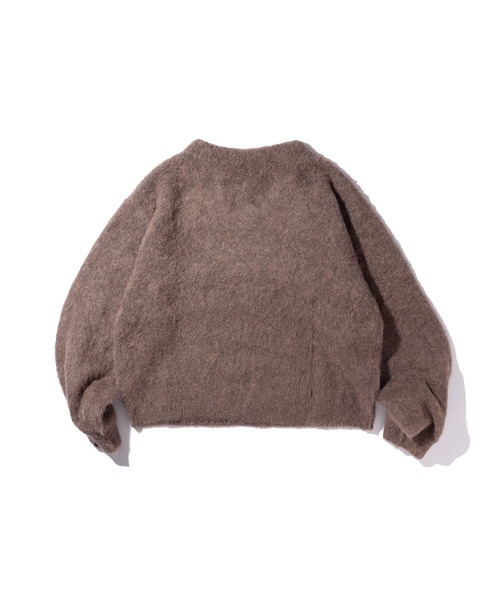 GOAT ESSENCE セーター ニット ALPACA V-NECK KNIT SWEATER メンズ