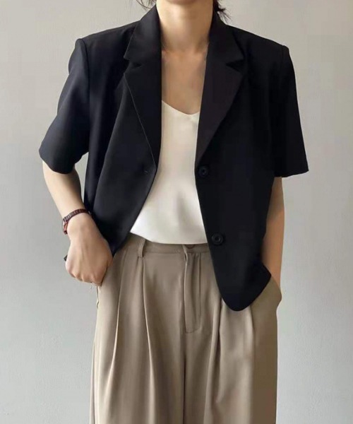 「Miniministore」 ジャケット L ベージュ レディース_画像2