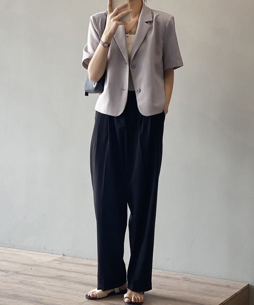 「Miniministore」 ジャケット L ベージュ レディース_画像7