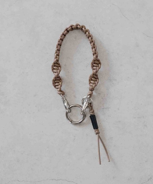 SENTI（センティ） BRAIDING LEATHER HAND STRAP / ブレーディング