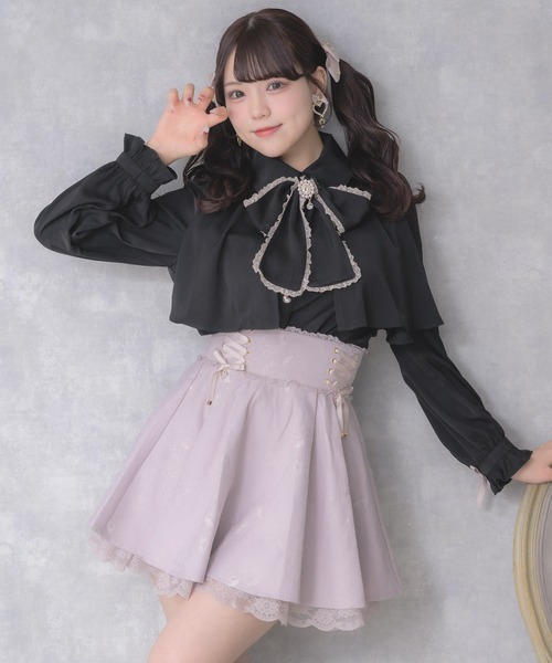 Sheglit Marguerite フレアースカート レースボレロ セット Sheglit Marguerite フレアースカート レースボレロ セット