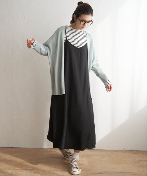 「LBC」 カーディガン M ミント レディース_画像4