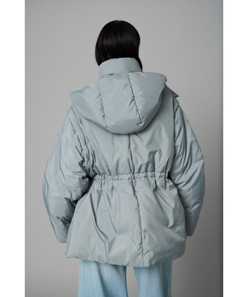 HeRIN.CYE ダウンジャケット FREE レッド レディース : ZOZOTOWN Yahoo