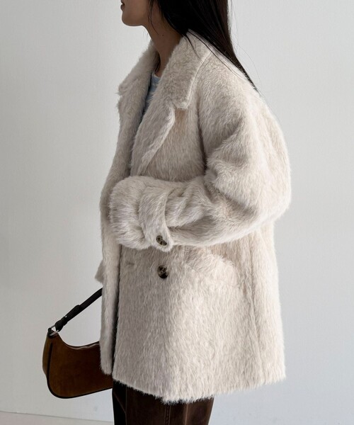 GEVACO（ゲバコ） ピーコート pコート 「GEVACO/ゲバコ」別注シャギーP