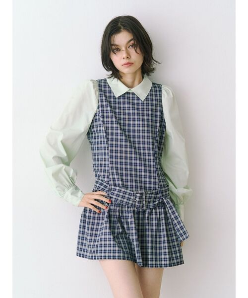 jouetie（ジュエティ） シャツワンピース 入学式 卒業式 シャツ