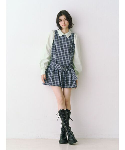 jouetie（ジュエティ） シャツワンピース 入学式 卒業式 シャツ